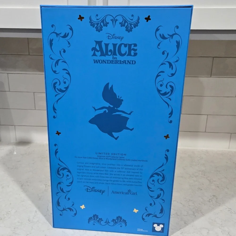 American Girl Disney Alice in Wonderland Collector Doll Limited Edition NIB Rare